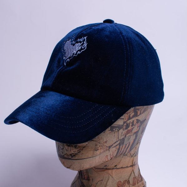 GORRA BEISBOLERA 
  VELVET AZUL