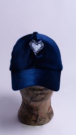 GORRA BEISBOLERA 
  VELVET AZUL